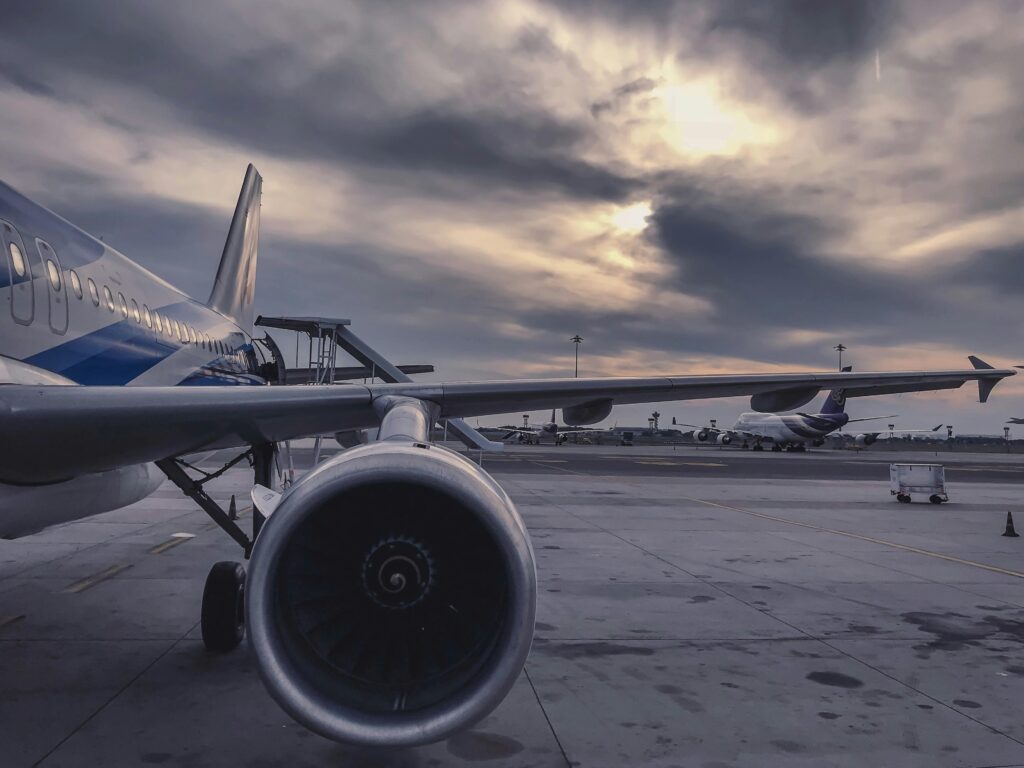 Aeronave en vuelo